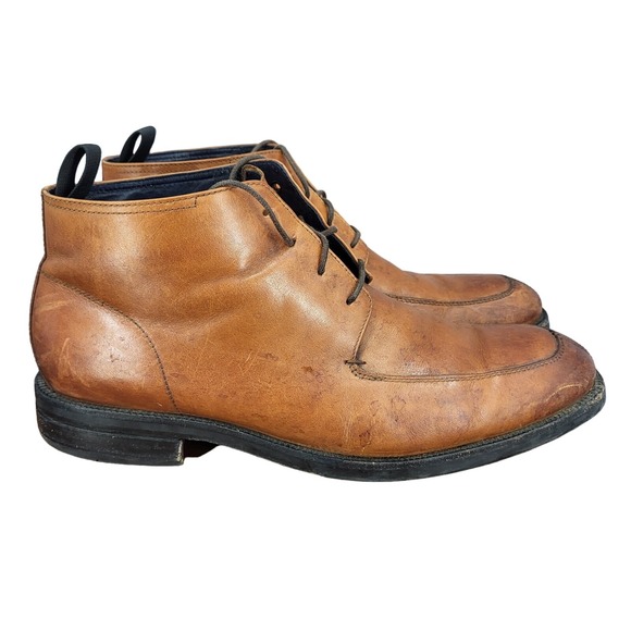 Cole Haan Chukka Boots Mens 11 M Brown Leather Waterproof C28630 - Picture 1 of 16